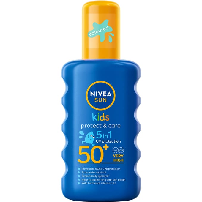 NIVEA Kids Protect &amp; Moisture Spray SPF 50 200 ml