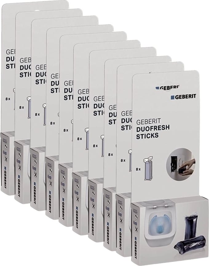 Geberit DuoFresh Sticks 80 stuks - Voordeelverpakking