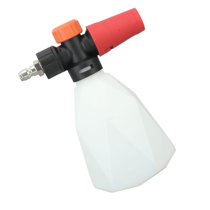 Pulvérisateur de mousse haute pression portable pour voiture, 500 ml, avec connecteur rapide de 6,35 mm, pour le jardin