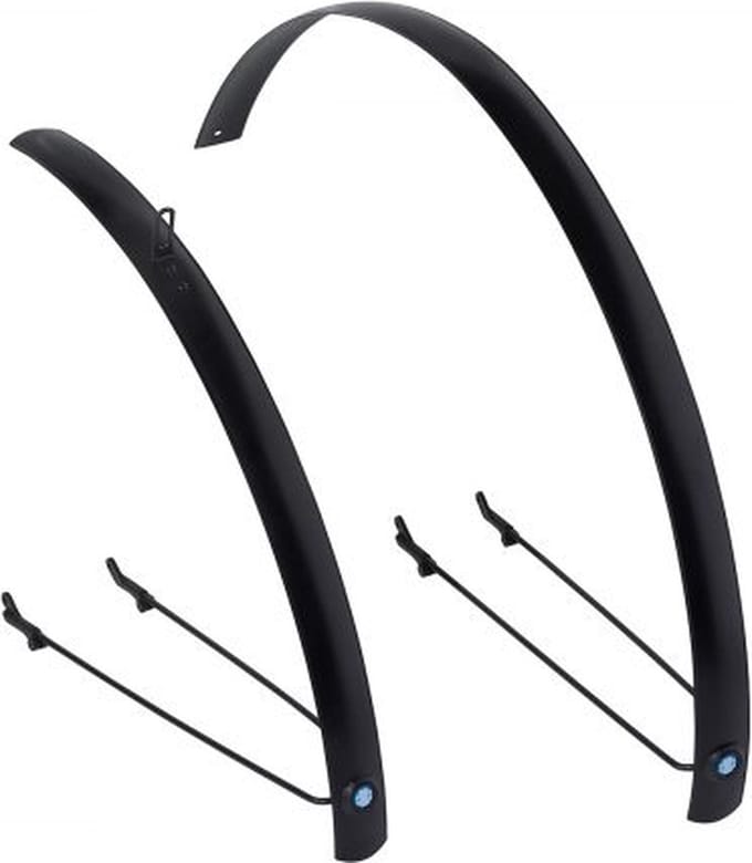 Xtrabike Spatbord Xtrabike 28 zwart vlak alu