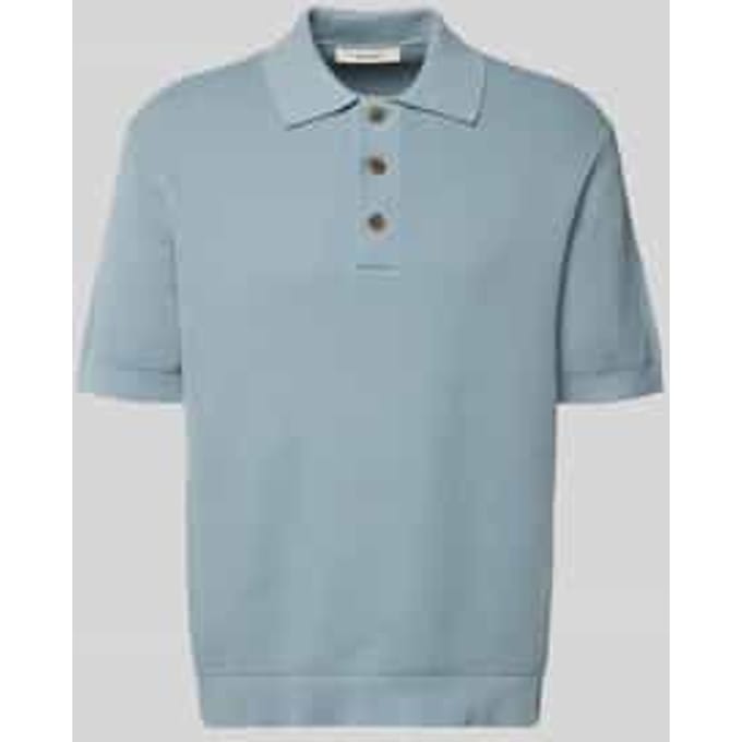 Relaxed fit Poloshirt van puur katoen Model 'DANE'