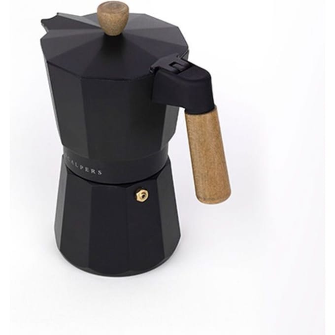 Cafetière Italienne - Scalpers - HOME SC - Noir - 6 Tasses - Manuel noir