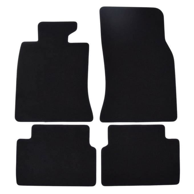 Tapis de sol - Mini Cooper - 2006-2010 - 4 pièces - Velours - Antidérapant - Renforcé