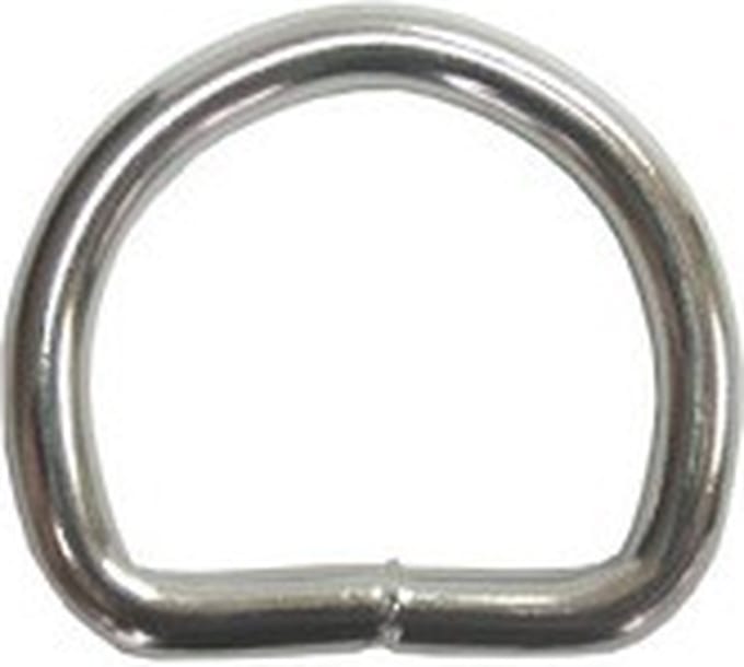 2x D ring - 26mm - metaal