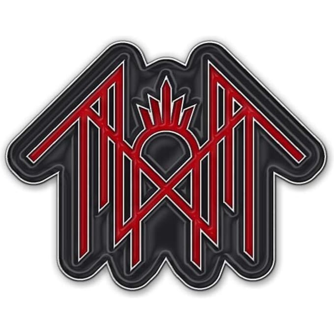 Sleep Token Sigil Unisex Speld - zilverkleurig - Standard
