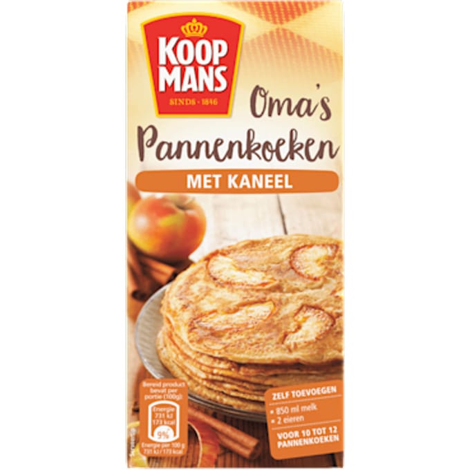 Oma's pannenkoekenmix kaneel
