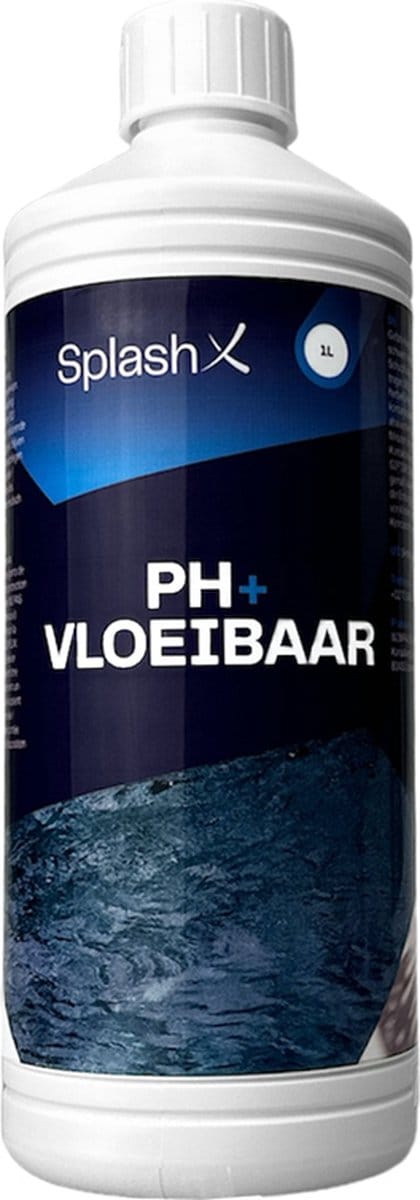 Splash-X pH+ vloeibaar - 1 liter - pH verhogen