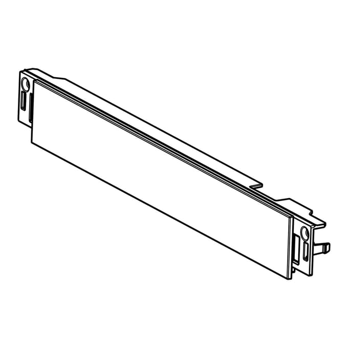 AEG controlepaneel, set, neutraal, 7802, 333.7x38.7mm 140181601075