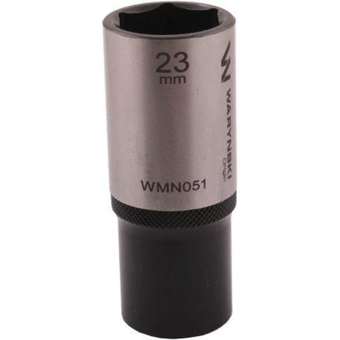 Dopsleutel 1/2" 23mm Lang CrV50BV30 DIN 3124