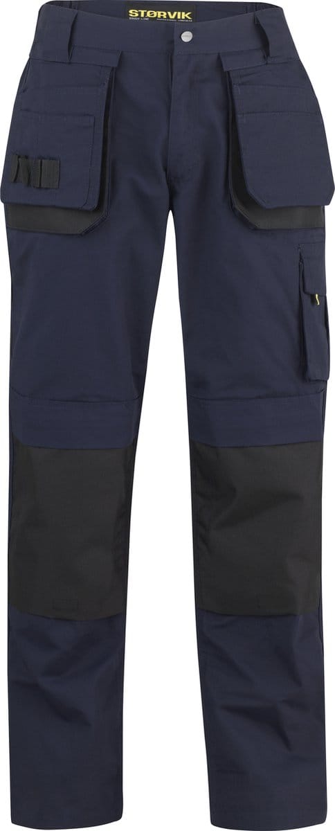 STØRVIK Werkbroek Heren Donkerblauw - Maat M - DAVID
