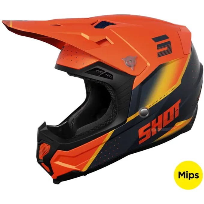 Volle motorhelm Shot Race Gear Core Honor