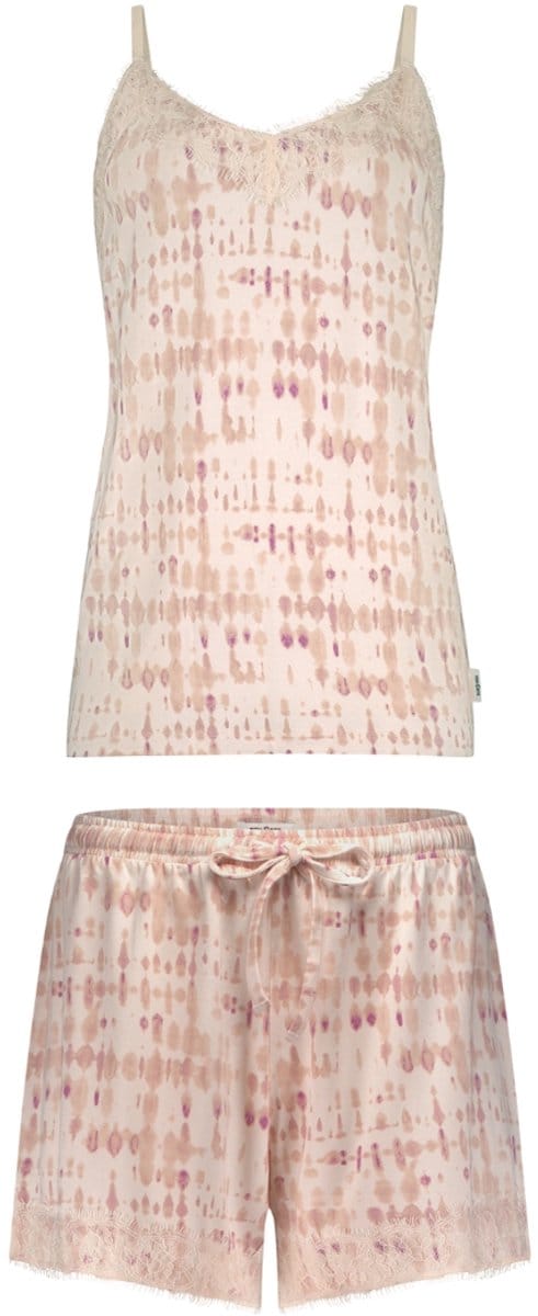 Ten Cate Secrets pyjama set powder blush batik voor Dames | Maat M