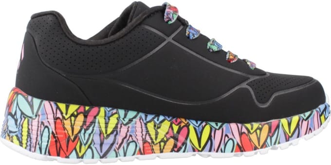 Skechers Uno Lite Subtle Love Schoenen Zwart EU 27 Meisjes