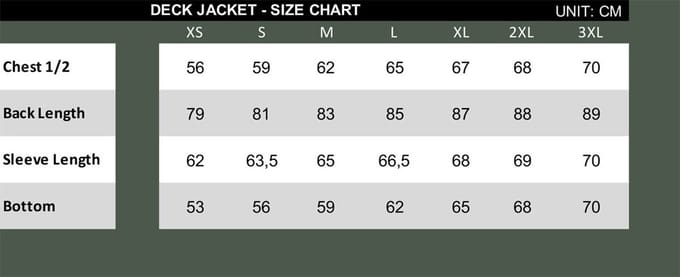 Fostex Marine Jekker Heren Jas - Black - Maat M