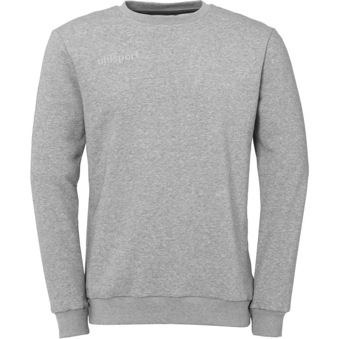 Uhlsport Essential Sweatshirt Kinderen - Donkergrijs Gemeleerd | Maat: 128