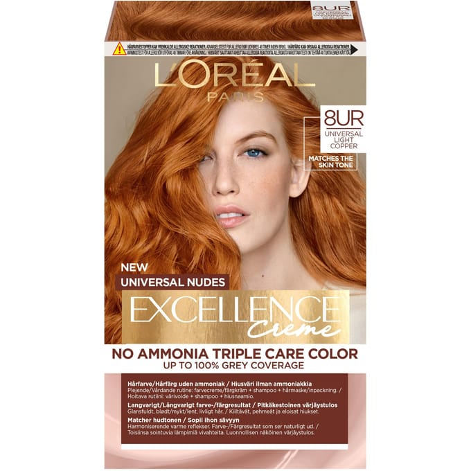L'Oréal Paris L'Or&eacute;al Paris Excellence Universal Nudes Light Copper 1 st