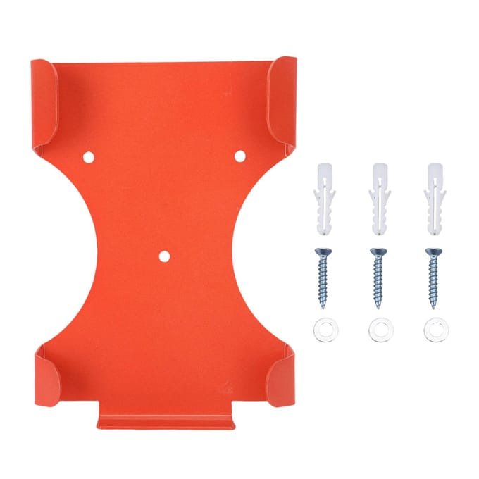 Handblazer Hanger Universele Wandmontage Metalen Handblazer Rek voor Garage red