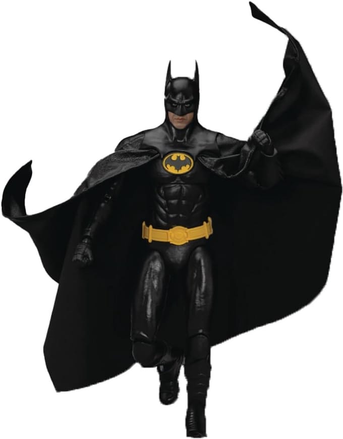 Actiefiguur Batman (1989) - Zeer Gedetailleerd Gearticuleerd Speelgoed met Accessoires