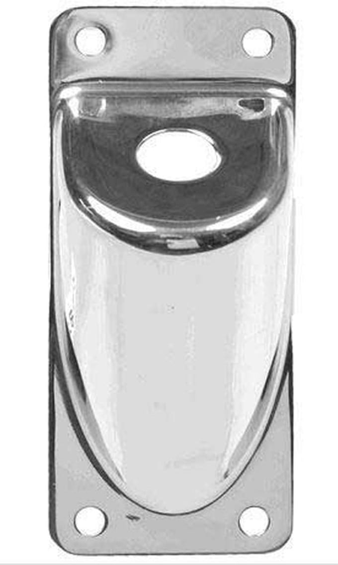SeaStar T-Handle (DC), verchroomd, voor schotmontage stopkabel