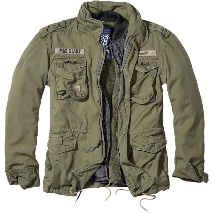 Brandit Winterjas - M65 Giant - S tot 7XL - voor Mannen - olijf