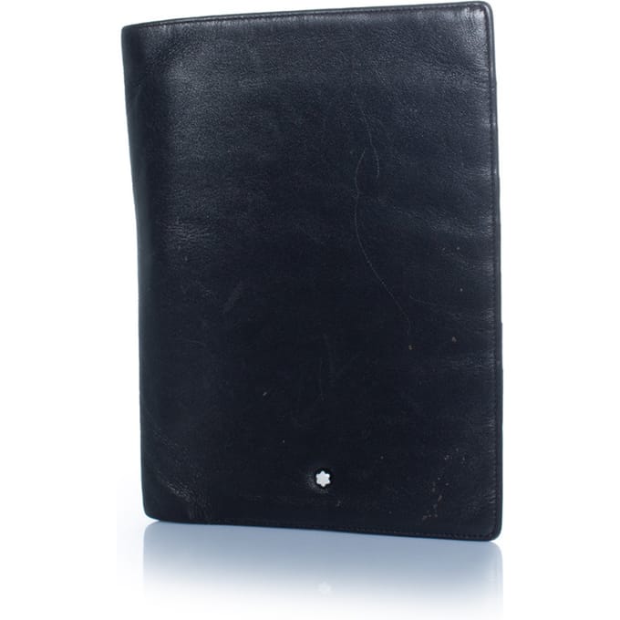 Montblanc leren portemonnee met pen