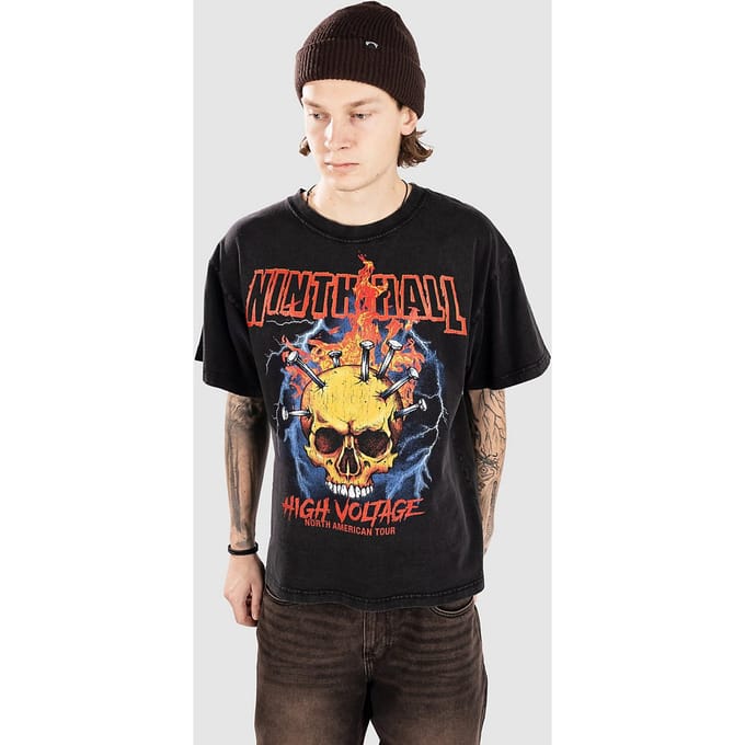 Ninth Hall Nh Tour Boxy T-Shirt zwart