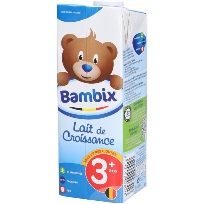 Bambix Groeimelk Natuur 3 Jaar+ 1 Melk