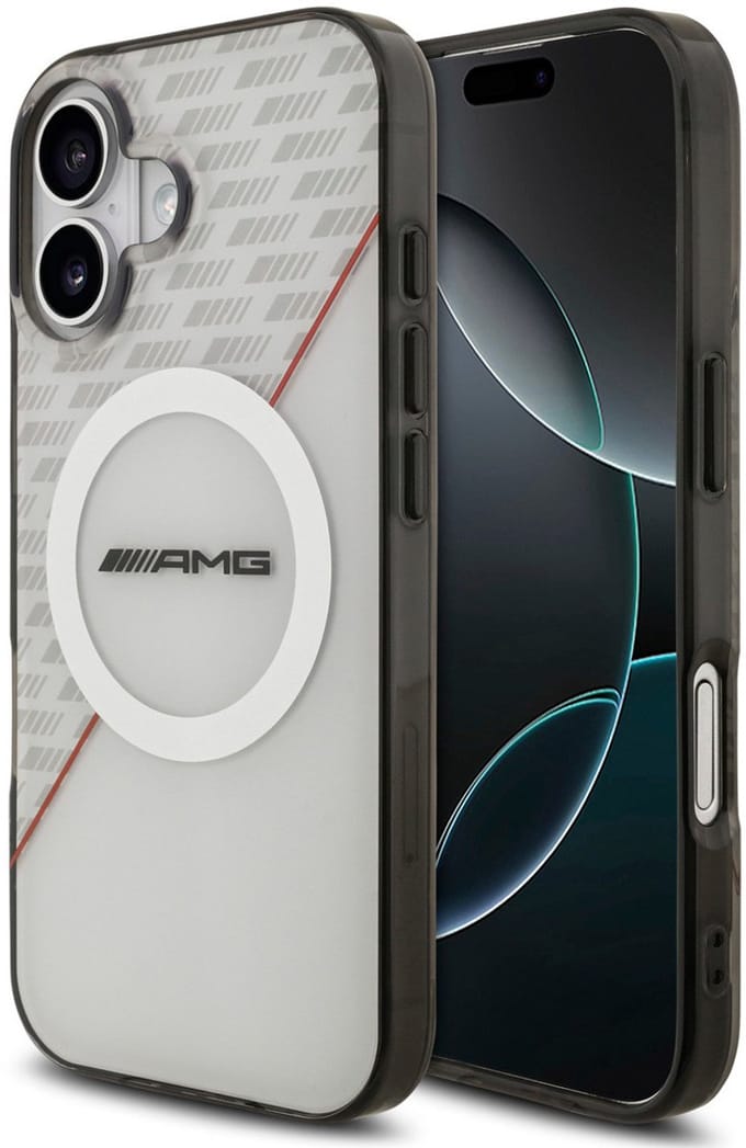 AMG Back Cover - iPhone 17 - Wit - Magsafe - Double Layer - Schokabsorberend