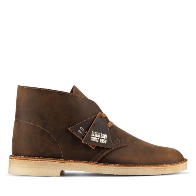 Clarks - O DESERT BOOT - Vrije tijd half-hoogHeren veterschoenHeren sneakers - Kleur: Bruin - Maat: 40.5