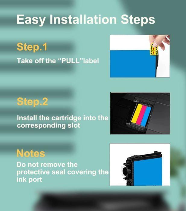 Compatibele Inktcartridge - OGOUGUAN - 604XL - Pak van 10 - Meerkleurig - Inkjet