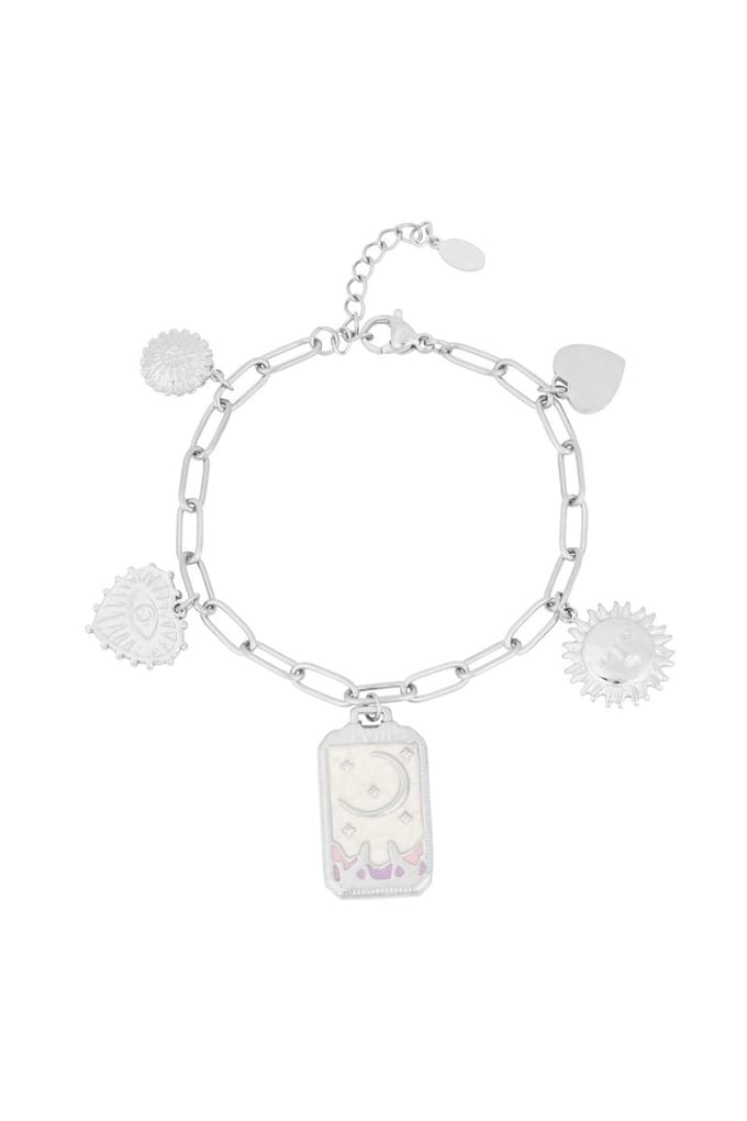 Bedelarmband magic Moon - Verkleurt niet - Cadeau - Goudlief