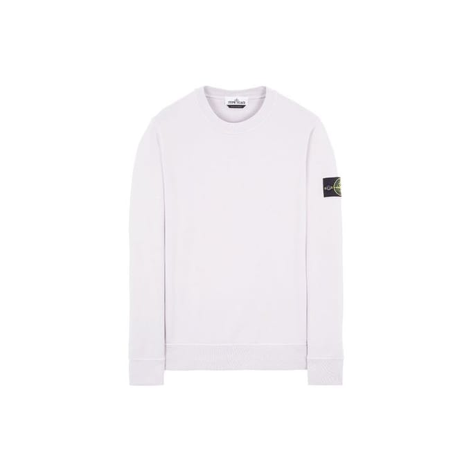 Stone Island Sweatshirt Roze Heren Tops 761563051-V0086 M white