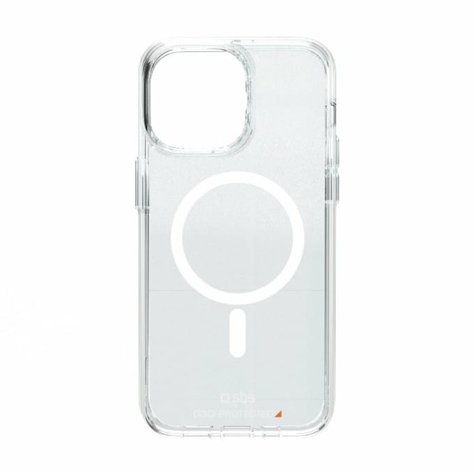 sbs mobile Cover Apple iPhone 15 Plus Transparant MagSafe compatible