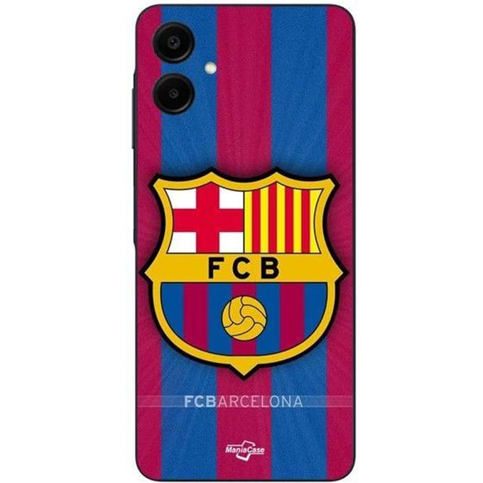 Coque - FC Barcelona - Galaxy A06 - Silicone - Souple - Noir zwart