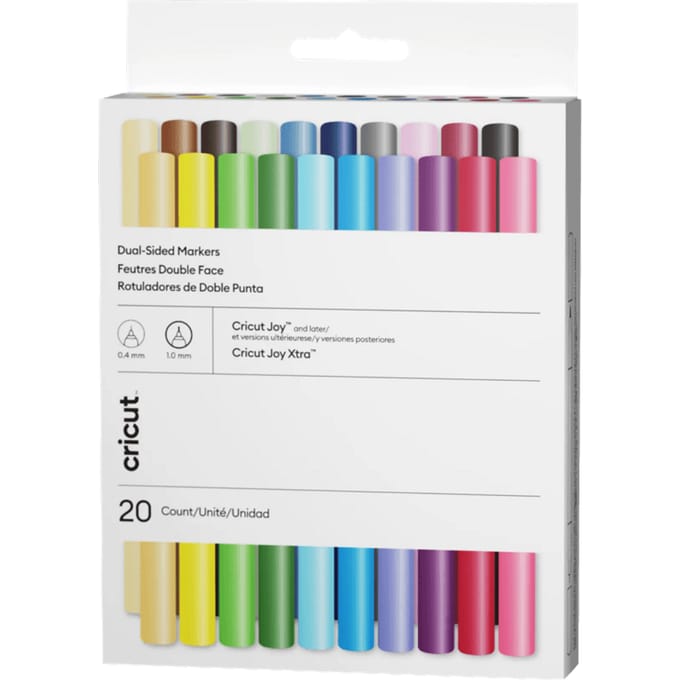 Cricut Joy™ Dual-Tip Markers - Ultimate (20 stuks)