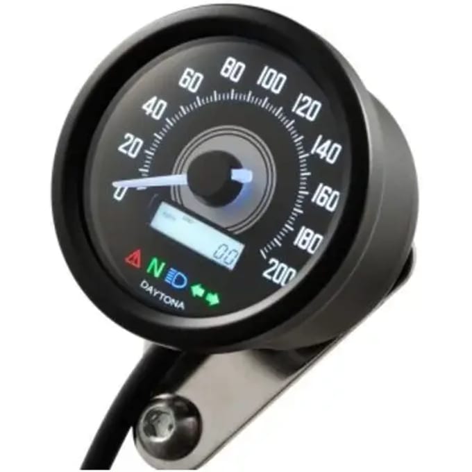 Motorsnelheidsmeter Daytona Velona 60 - 200 km/h