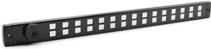 VoorVentilatie aluminium schuifrooster Bold Line - 500 x 40 mm - zwart
