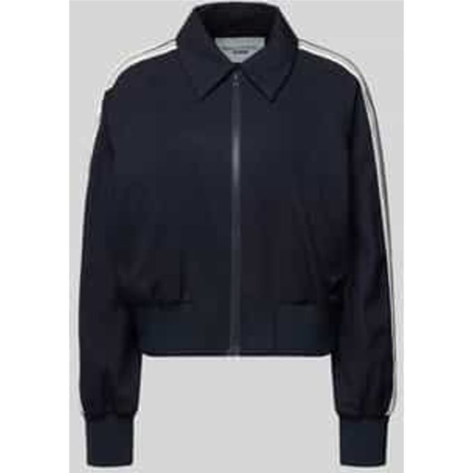 Regular fit sweatjack met viscose