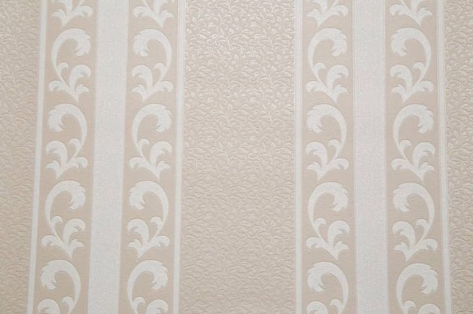 BEIGE WIT BANEN BEHANG VLIES PL5100621