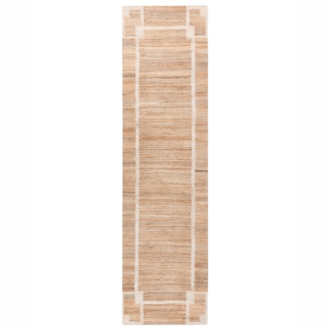 GONDIA - Vloerkleed - Lichtbeige - 80 x 300 cm - Jute