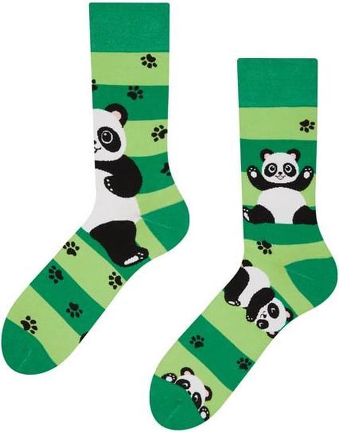 Dedoles Sokken - Panda en Strepen - Maat 43-46