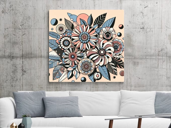 Kunstprint | Wanddecoratie | Forex | 75 × 75 cm