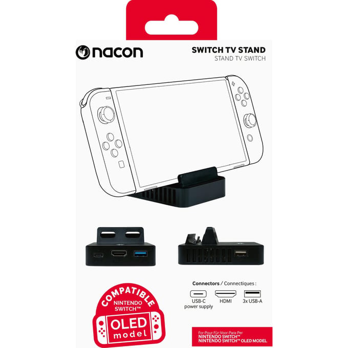 BigBen Interactive Console Stand (Nintendo Switch/Nintendo Switch OLED) - Miscellaneous Accessoires voor spelconsole - Nintendo Switch