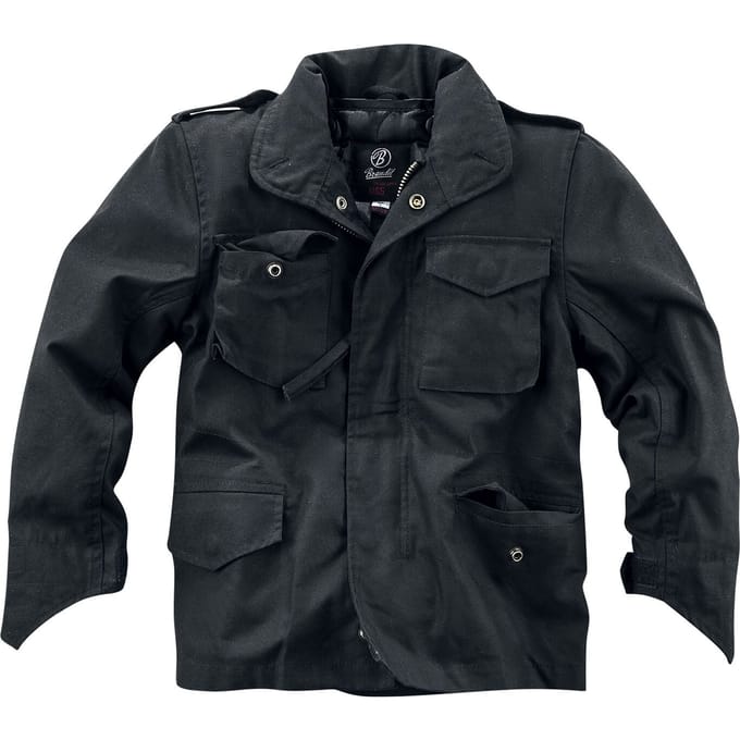 Brandit Jas voor kinderen - Kids' M65  Jacket - voor Kinderen - zwart
