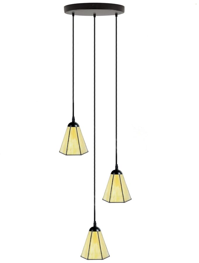 Tiffany Kroonluchter Narcissus 3 - Art Deco Trade