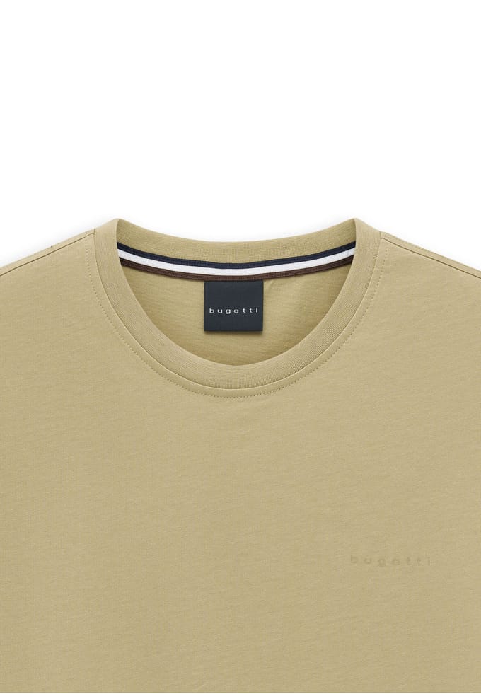 Bugatti Herren Katoenen T-shirt Modern Fit ronde hals