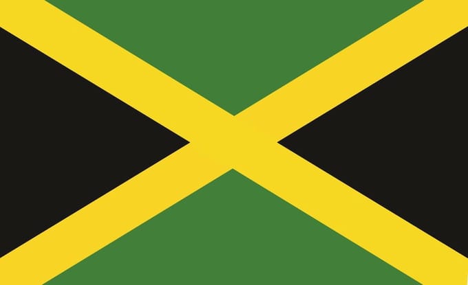 Flag Jamaica Photo Wallcovering