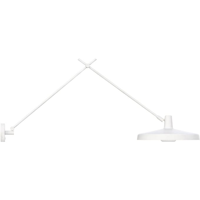 GRUPA Arigato wandlamp 1-lamp 140cm Ø45cm wit