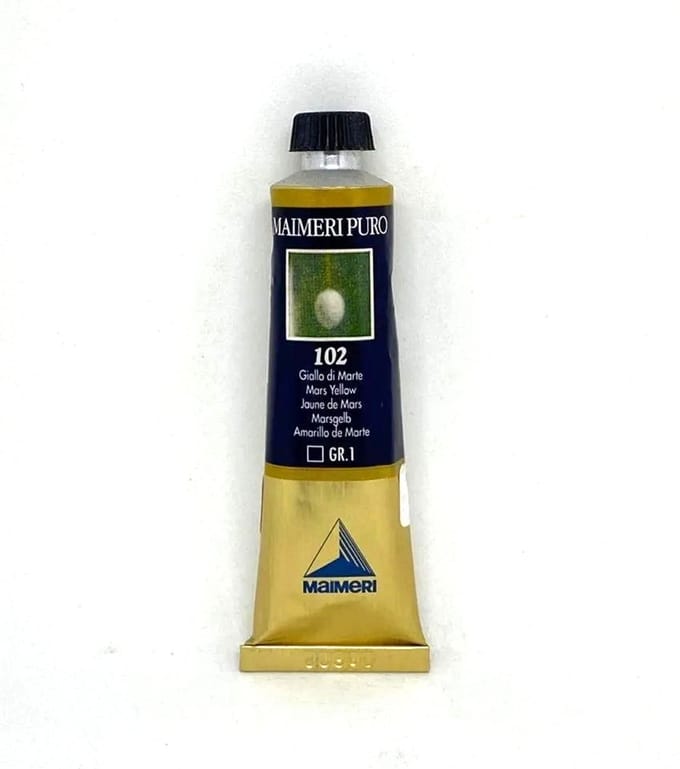 Maimeri - Puro Olio- olieverf 40 ml - Giallo di Marte 102