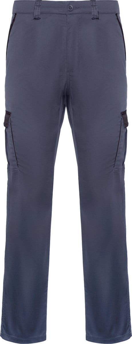 Werkbroek Trooper Lood Grijs / Zwart merk Roly maat 58